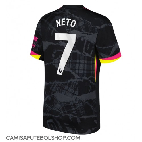 Camisa de time de futebol Chelsea Pedro Neto #7 Replicas 3º Equipamento 2024-25 Manga Curta